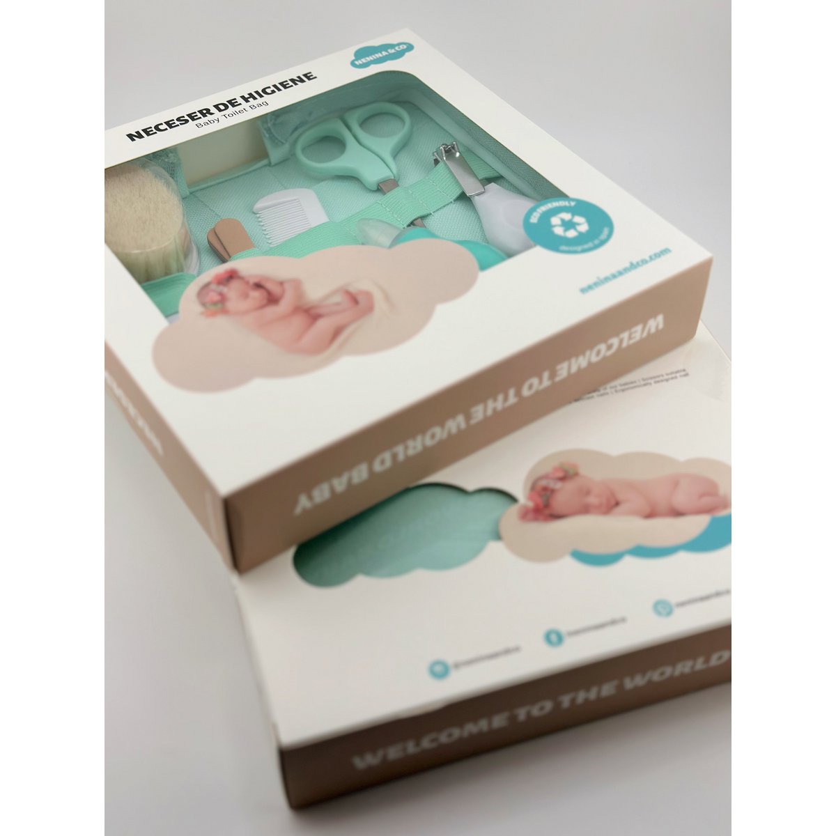 Trousse de toilette bébé Nenina & Co ensemble d'hygiène