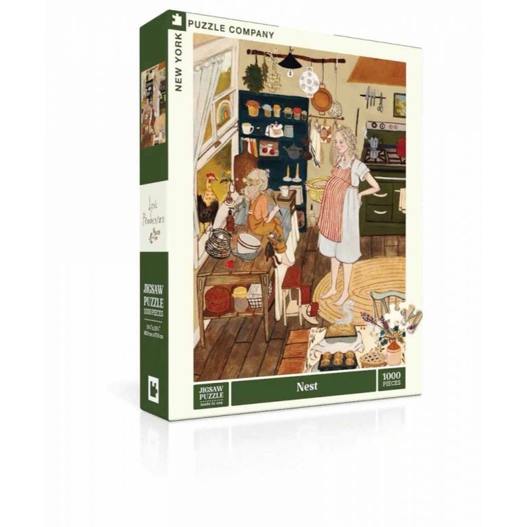 New York Puzzle Company Puzzel Nest - 1000 stukjes