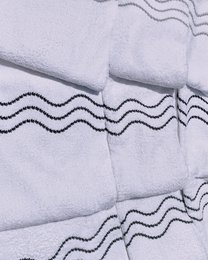 Sophia Gasttuch 30 x 50 cm aus 100% gekämmter Baumwolle hergestellt