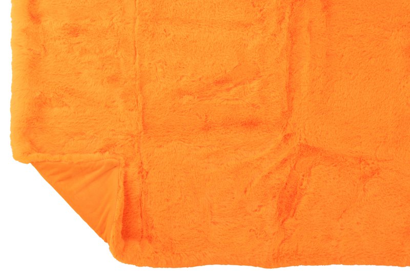 J-Line blanket Cutie - polyester - orange