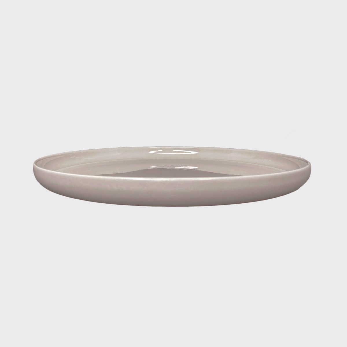 Elements Silver Sand Dessert Plate