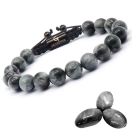 Herren-Armband mit EAGLE EYE-Perlen