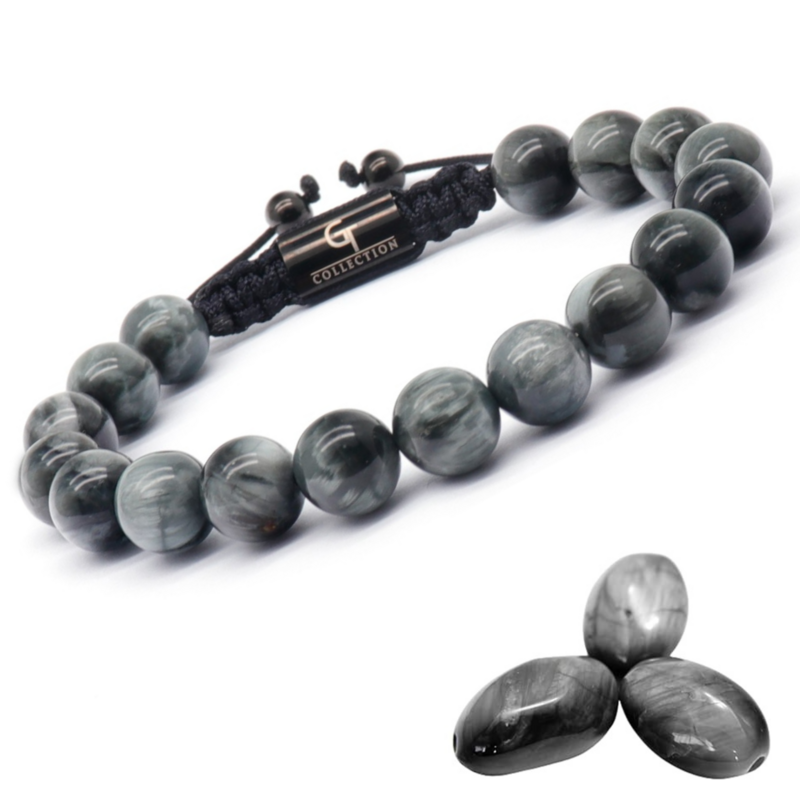 Herren-Armband mit EAGLE EYE-Perlen