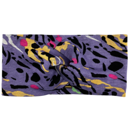 Twist Stirnband Lila Pop Art Frühling Ponte Jersey