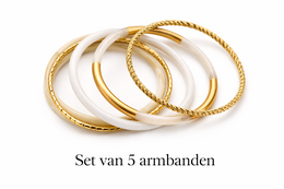 HS Armbånd - Sæt med 5 Armbånd - I mere end 5+ farver