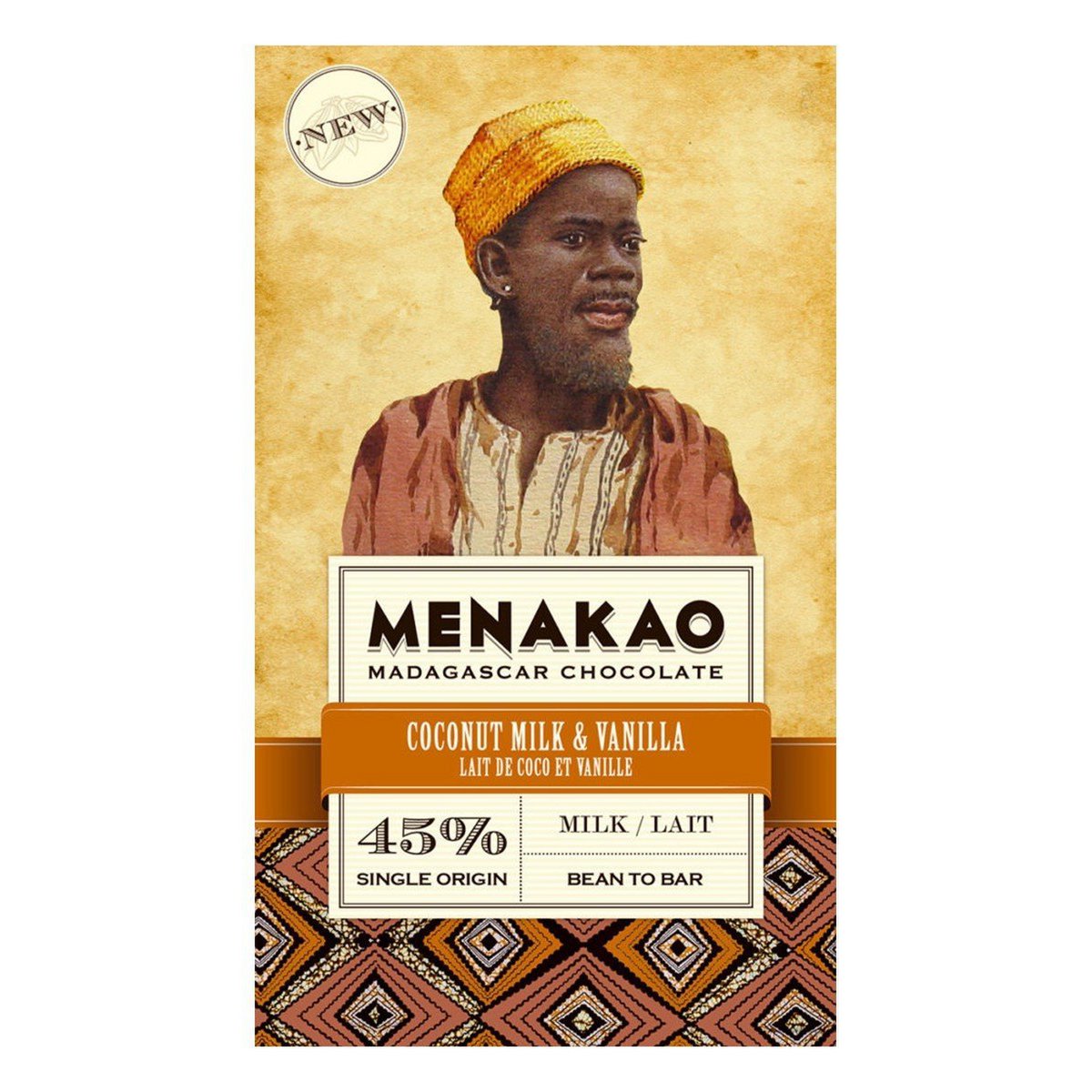 Coconut Milk and Vanilla (45% milk)