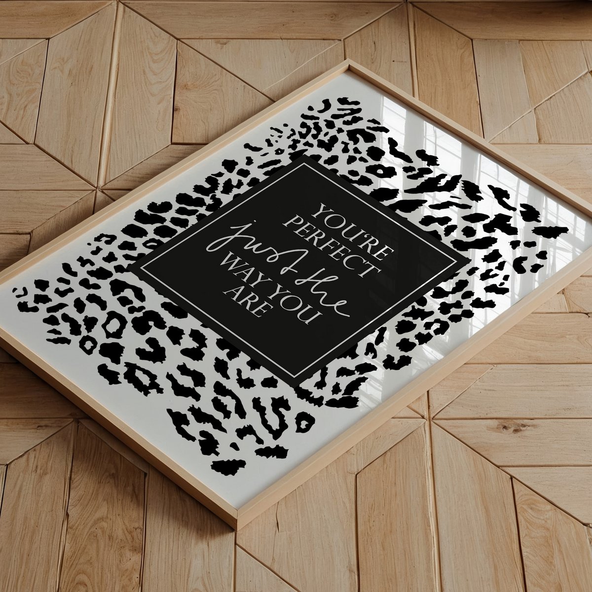 Poster: You're perfect just the way you are