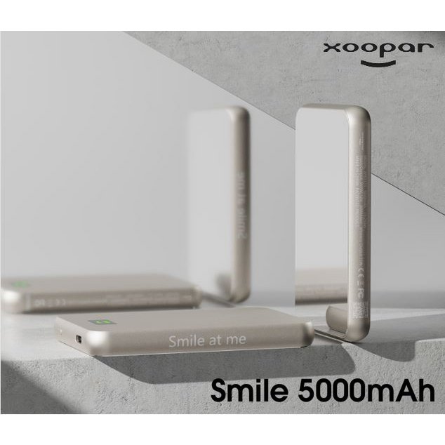 🔋 Smile Gan 100W - PowerBank 5000 Mah Wireless Magsafe with mirror 🔋
