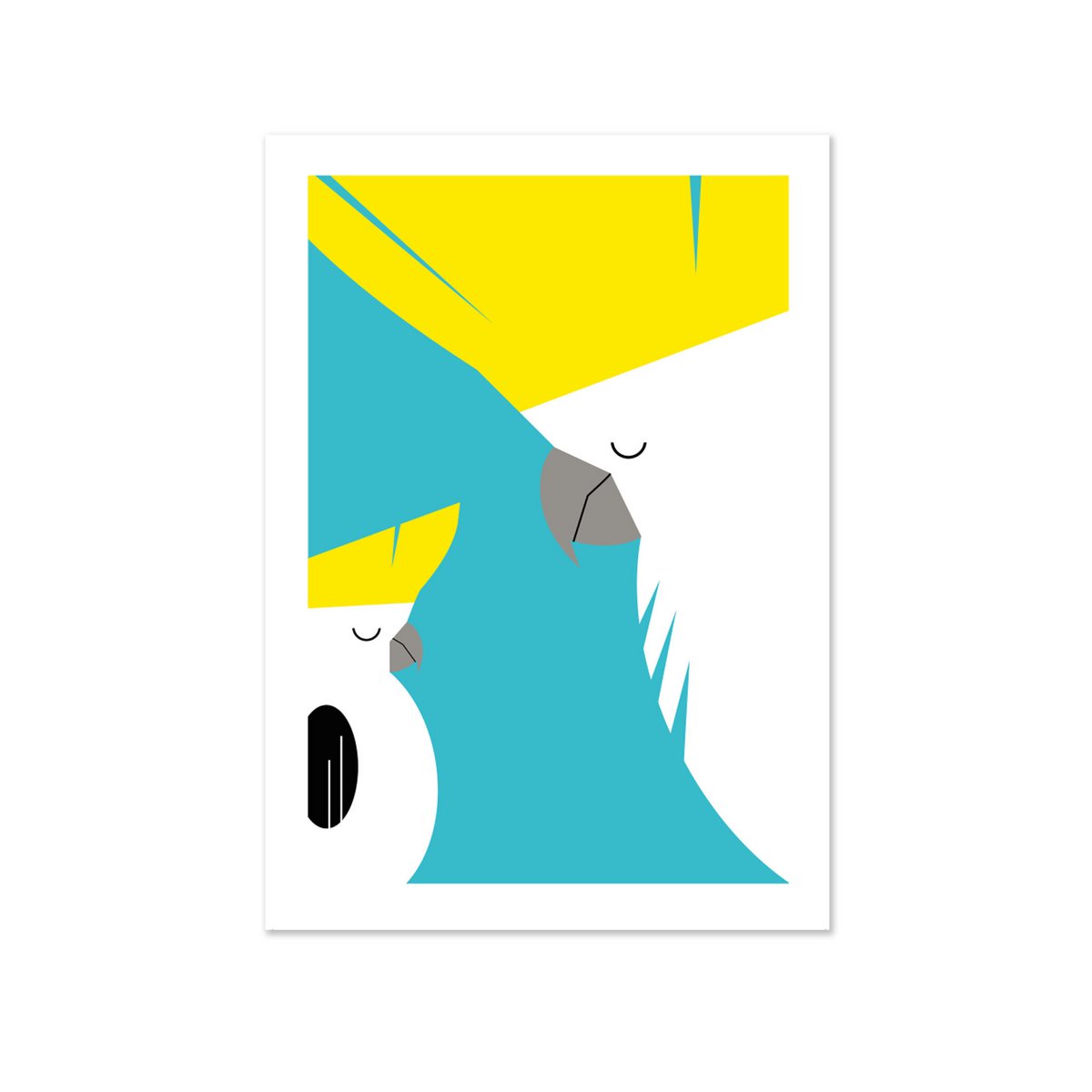 COCKATOO | FSC® postcards | Dutch Design
