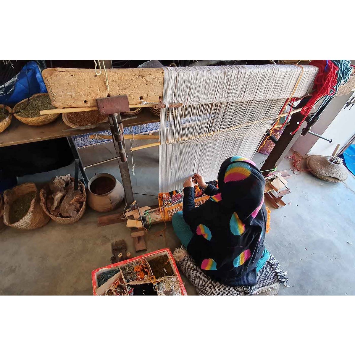 Custom Berber rug