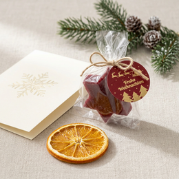 Christmas soap star "Merry Christmas" – Baked apple – 20 g – Gift & souvenir 