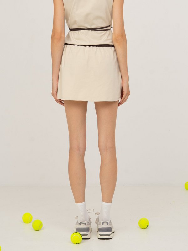 Minifalda deportiva blanca Serve
