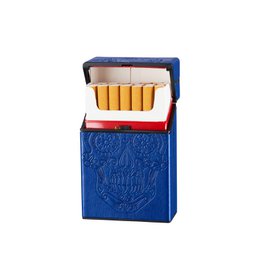 Schädel -Zigarettenpaket