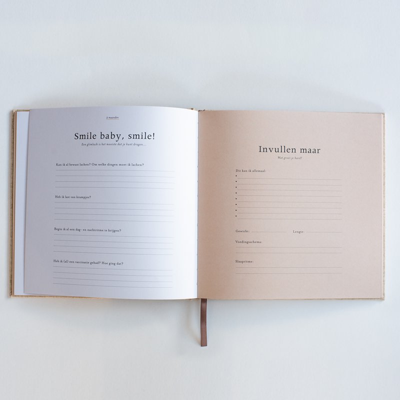 First year fill-in book