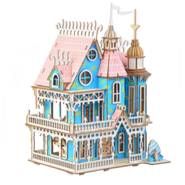 Building kit Dollhouse 'Villa Fantasia'- mini 1:48- color
