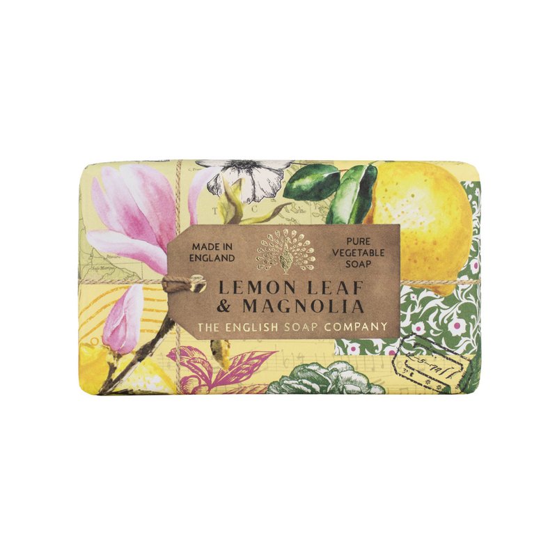 ENGLISH SOAP C° 190g zeep - Lemon Leaf & Magnolia
