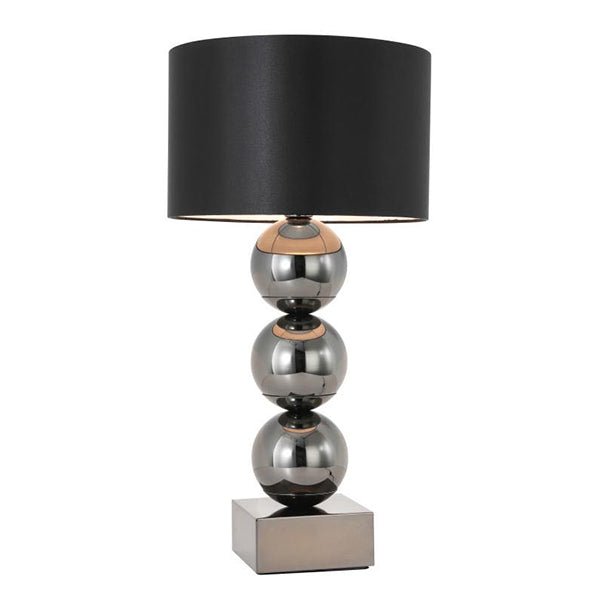 Lampe globe Base bloc Anthracite