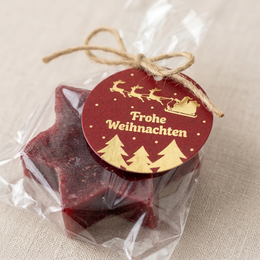 Christmas soap star "Merry Christmas" – Baked apple – 20 g – Gift & souvenir 