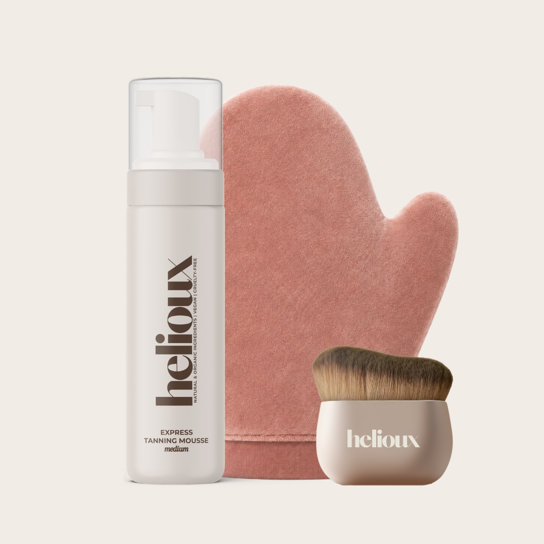 HELIOUX® CLEAR GLOW MOUSSE AUTOBRONZANTE MOYENNE