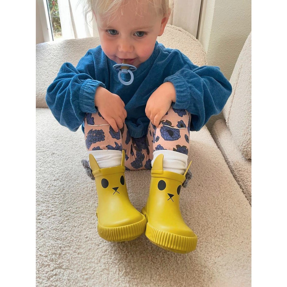Bottes de Pluie Enfant KERRAN Moutarde