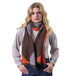 DIAMOND RANGE - Soft and warm scarf