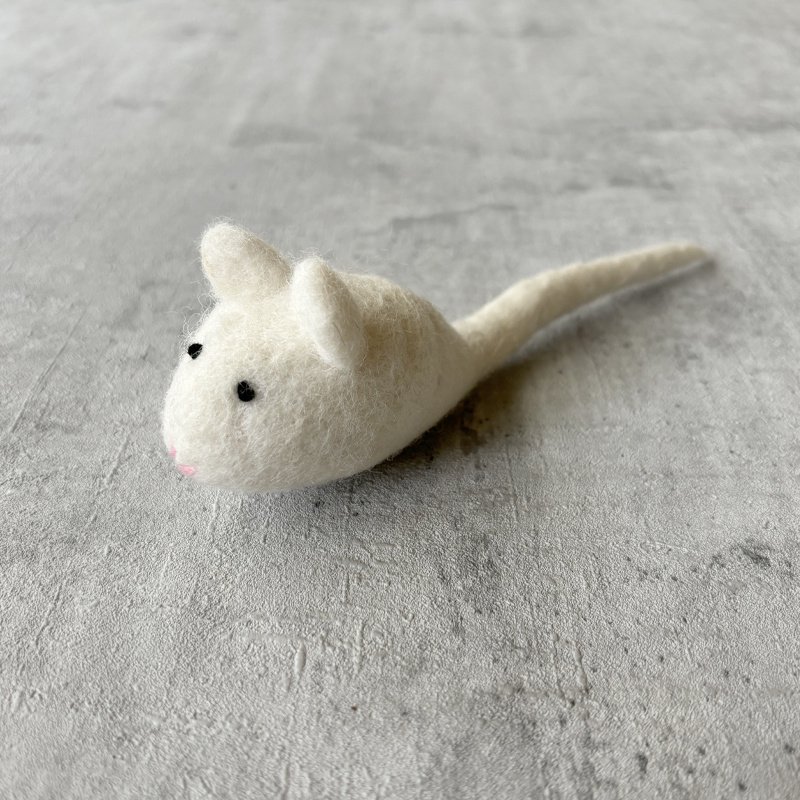 Jouet pour chat petit blanc