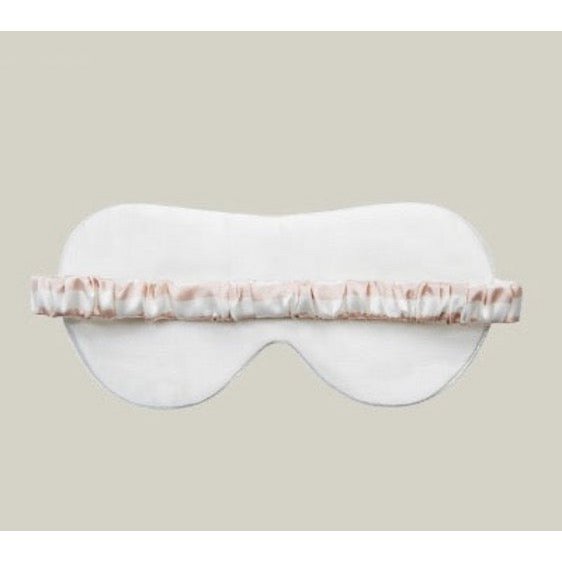 Masque de sommeil surdimensionné en soie 19 mamans – Collection rayée
