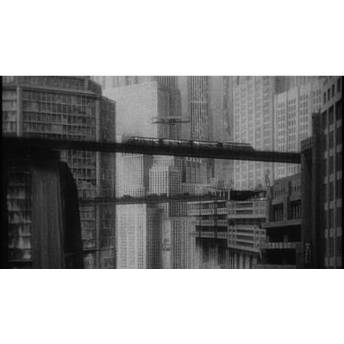 Pakiet magnesów na lodówkę Fritz Lang Metropolis Mega Modern Architecture (72 sztuki)