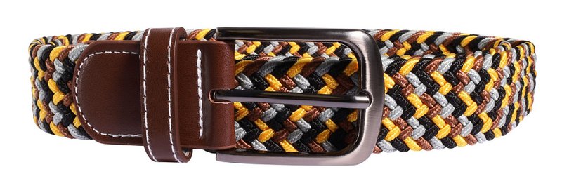 Ceinture textile tressée dans les tailles 110 cm (M)