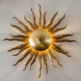 s.luce Diator XL handgesmeed zonneroest en gouden kleuren