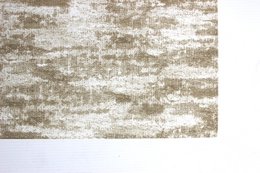 Tischset 6 Set rechteckig Kunstleder Leinen grau braun