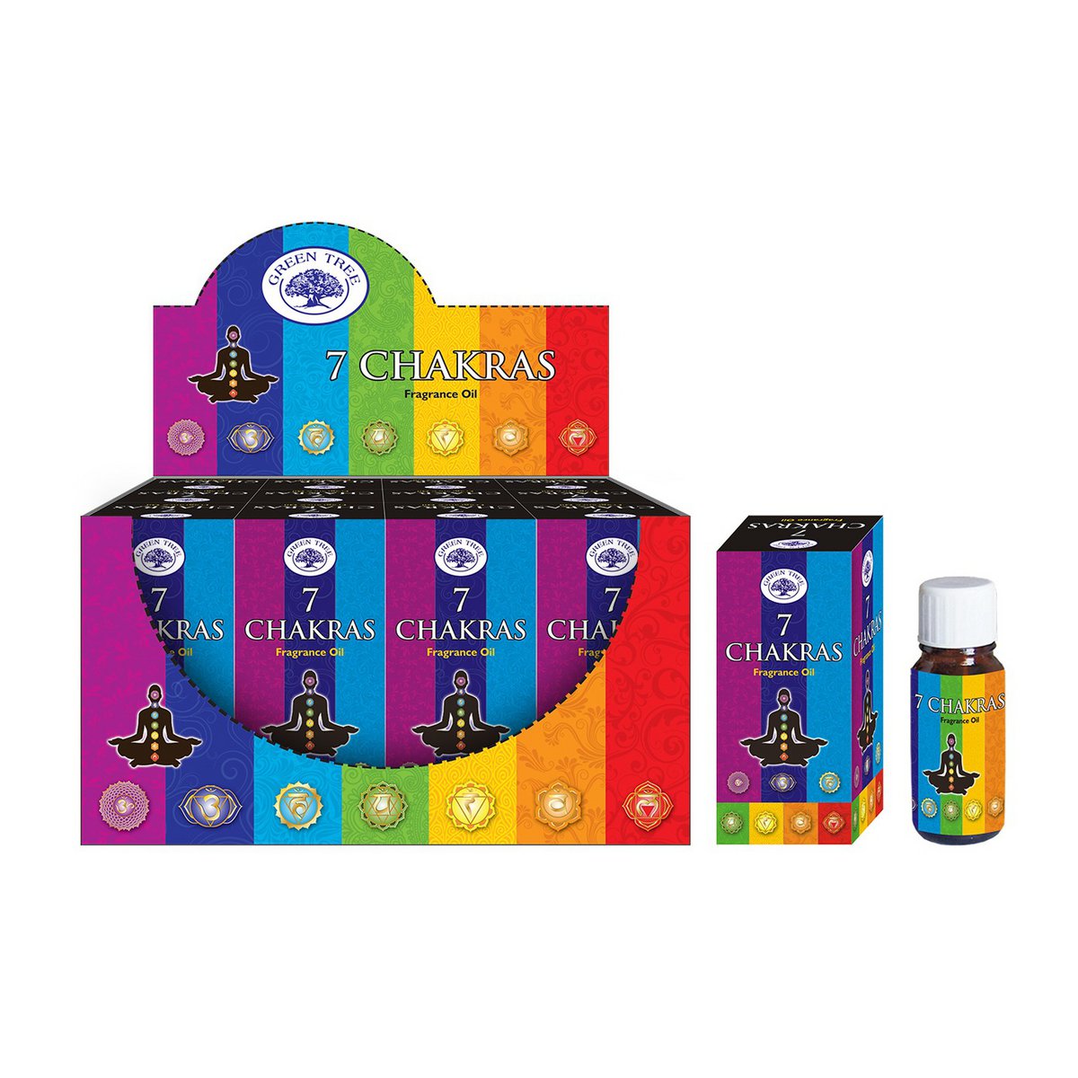 Aceite Aromático Green Tree 7 Chakras 10 ml