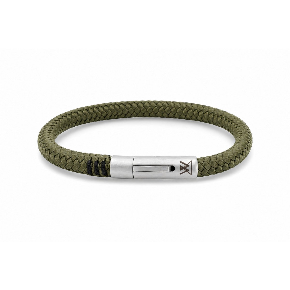Bracelet corde 6mm - Collection Ruyter | Édition argent