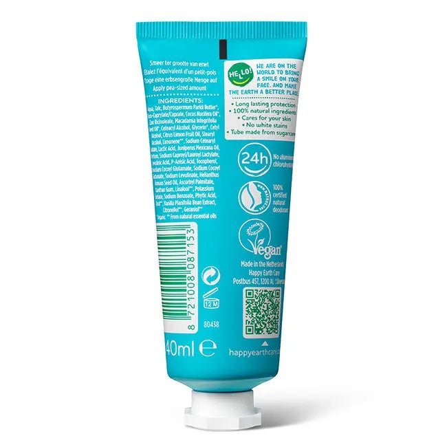 Naturlig deodorantcreme Ceder lime