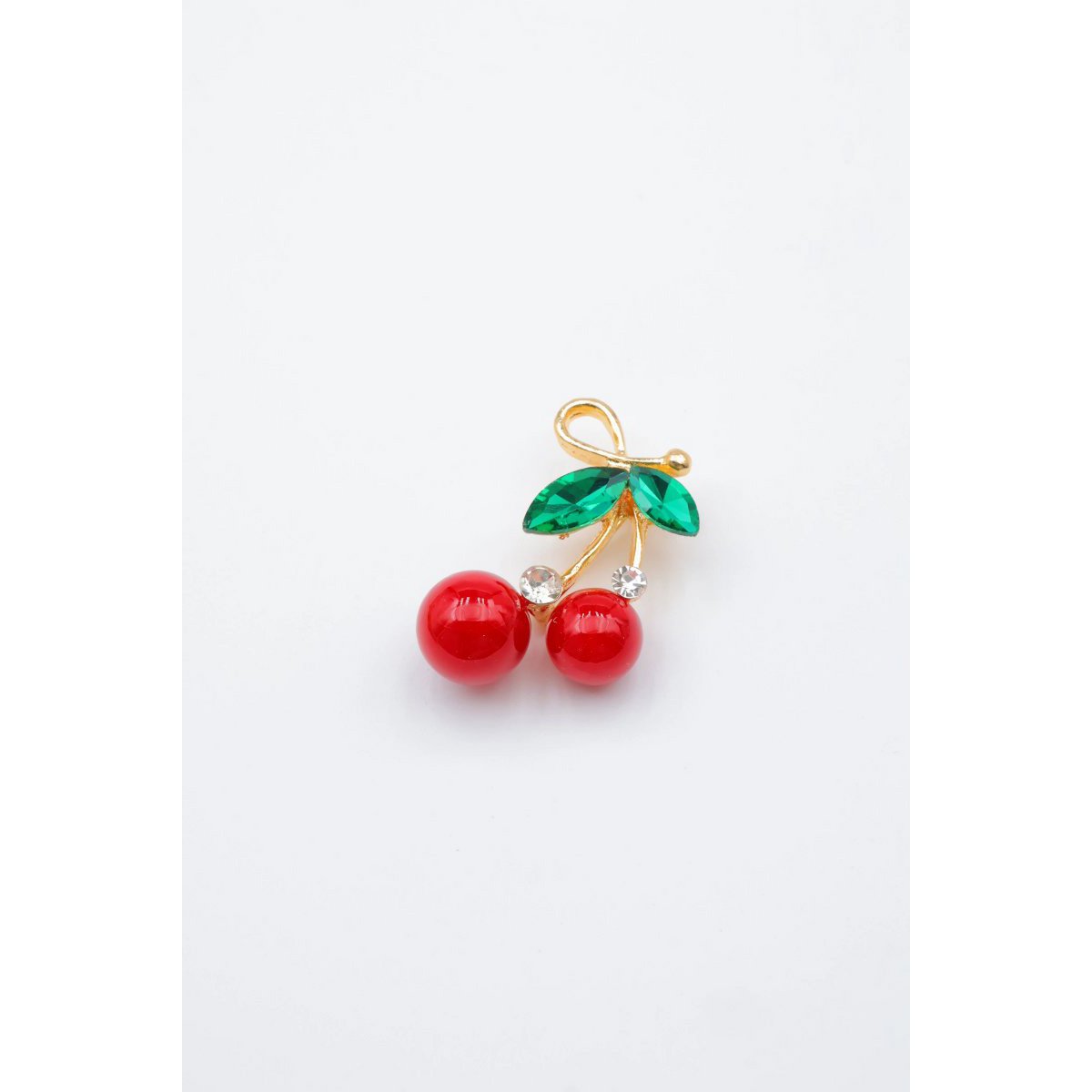 Broche fantaisie en laiton