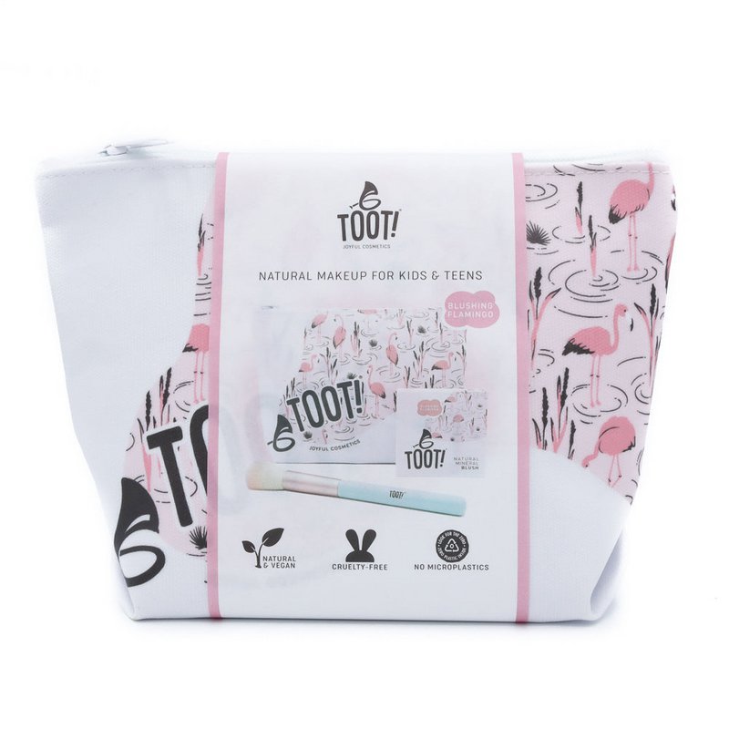 Blushing Flamingo Blush Bag Set