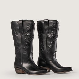Bottes texanes noires Bryanna