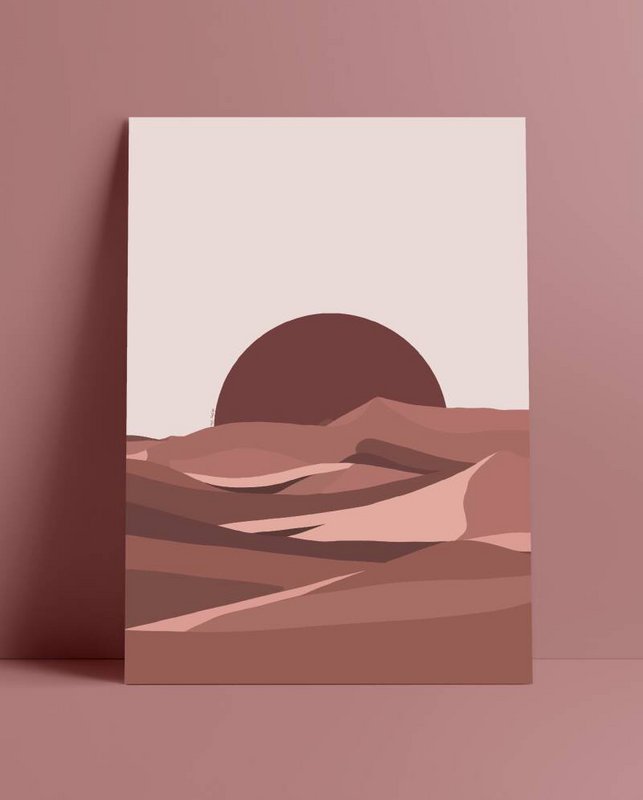 Ørken plakat