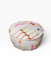 Bodenkissen - Colorful Line Round - MESSE