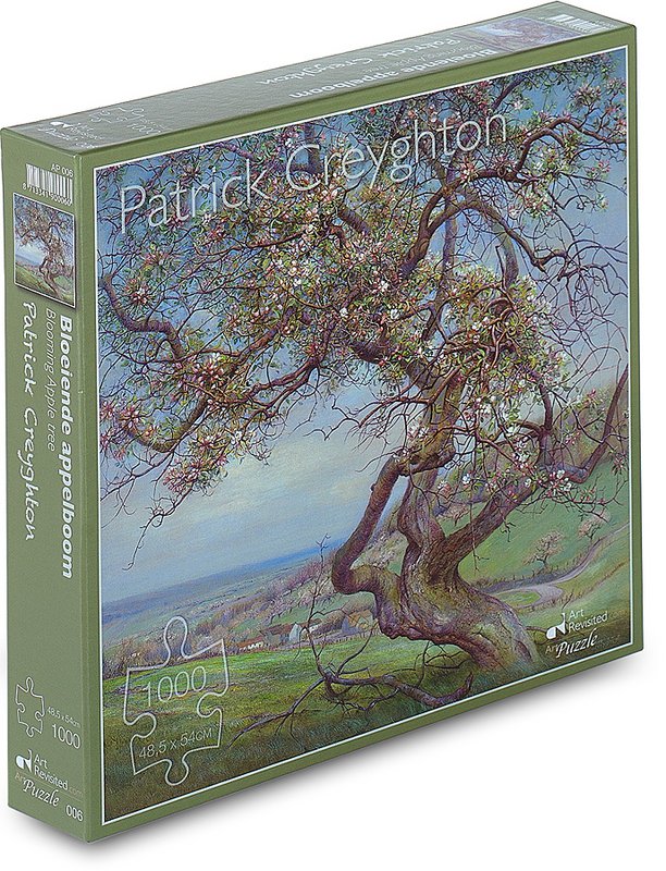Puzzel - Bloeiende appelboom 48,5x54cm - 1000 stk