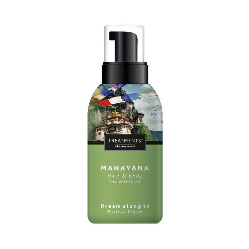 TRATTAMENTI® - TM01 - Schiuma per la doccia per capelli e corpo - Mahayana - 250 ml