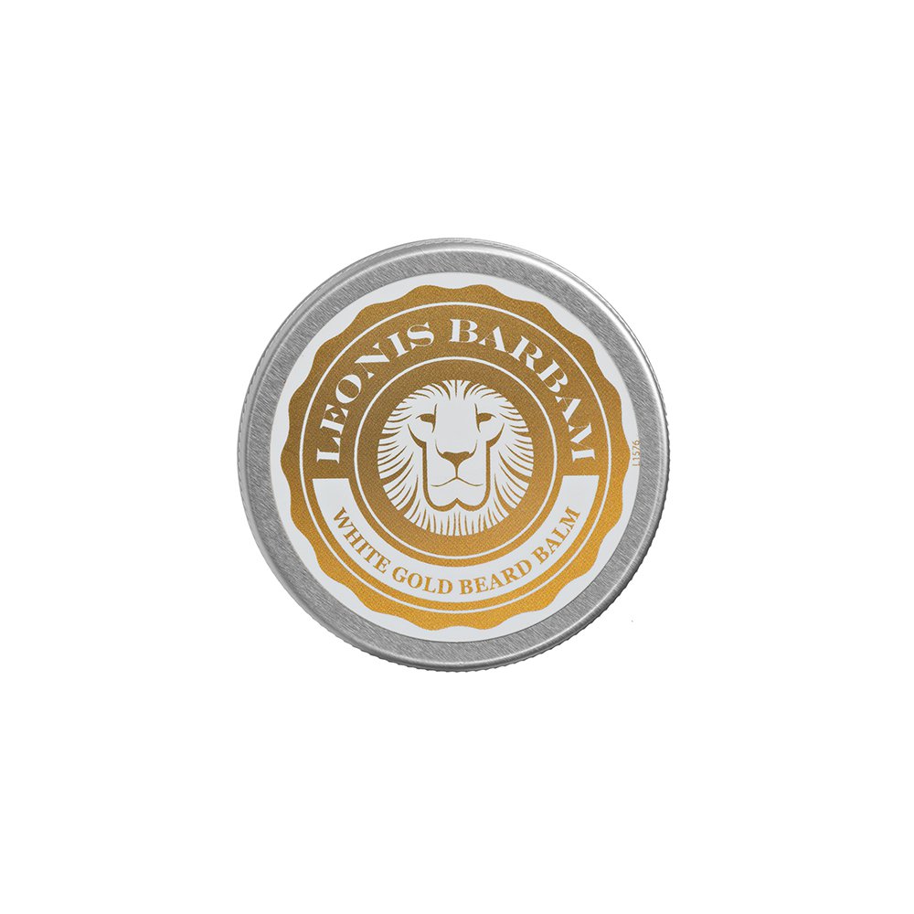 White Gold Beard Balm Travel Size