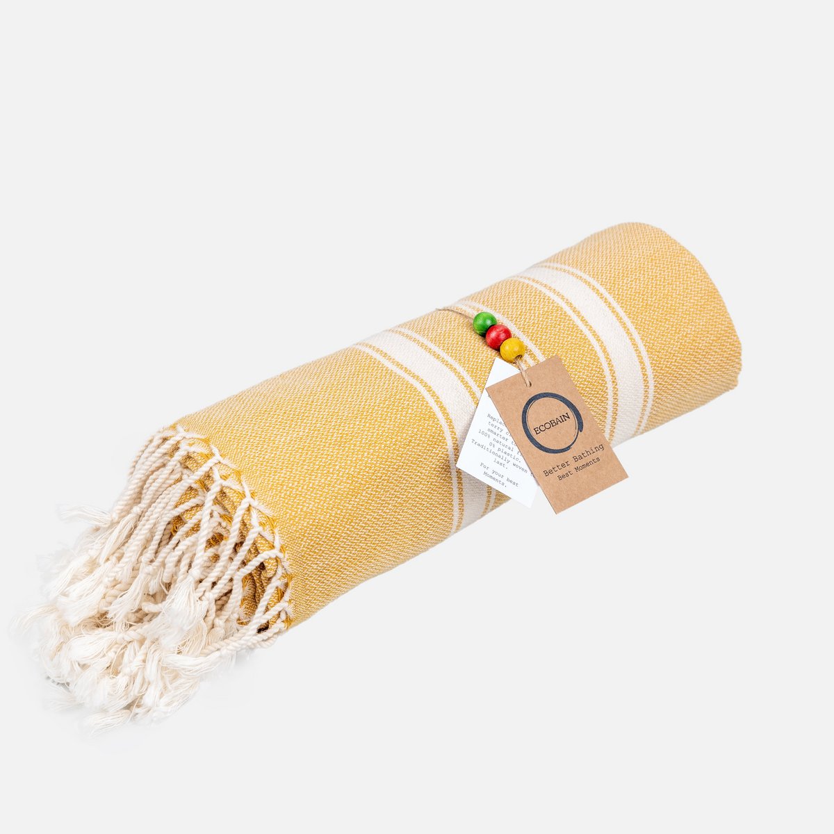 Ecobain Towel "New Classic" | Mustard Seed (Senfgelb)