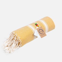 Ecobain Towel "New Classic" | Mustard Seed (Senfgelb)