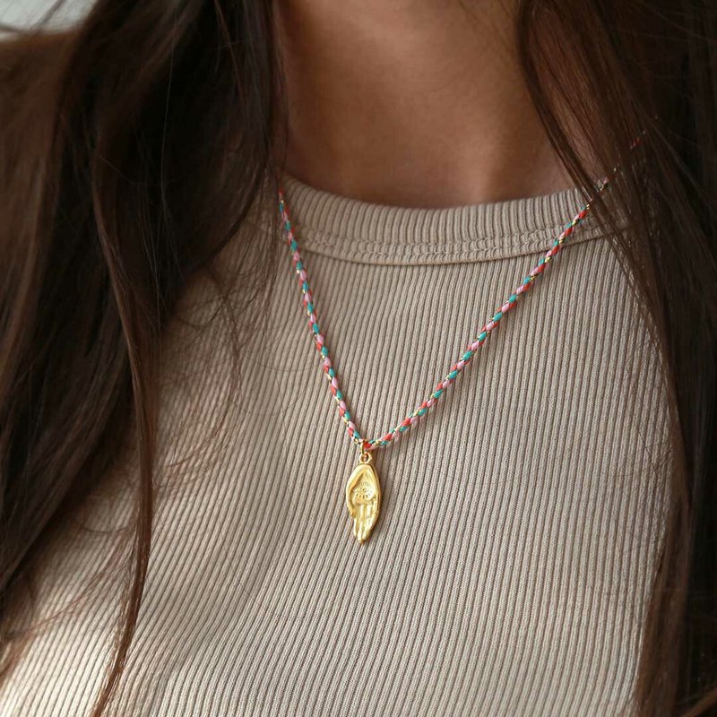 Ketting hamsa spirit gold