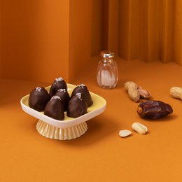 Bio-Dattelpralinen: Salted Peanut