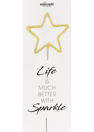 GIANT Sortiment 144 Wondercandle® Giant Life is much better with sparkle 498
