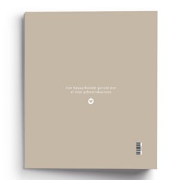 Fyllbooks Aufbewahrungspaket Geburtsanzeigen Taupe A5