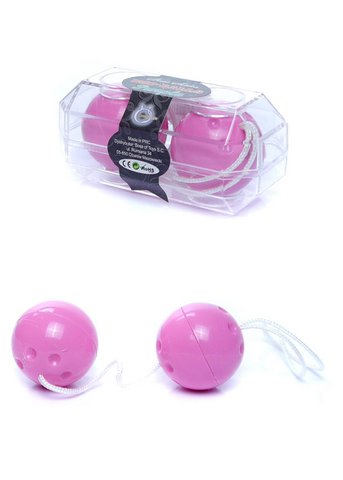 Bossoftoys - 67-00028 - Smart Duo Bälle - Duo Kegal Ball - Purple - Farbbox