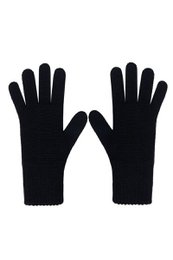 MEN'S CLASSY gloves – 100% MERINO WOOL – black